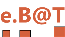 E.B@T Logo
