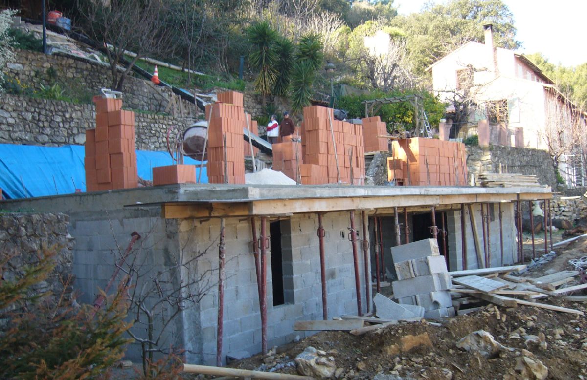 E.B@T CONSTRUCTION VILLA NICE Construction Roquebrune Cap Martin 3